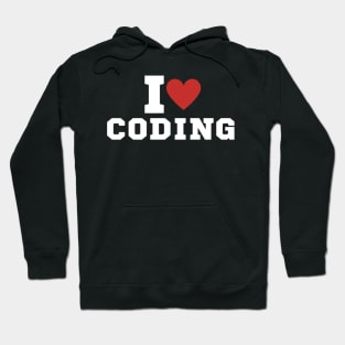 I love coding Hoodie